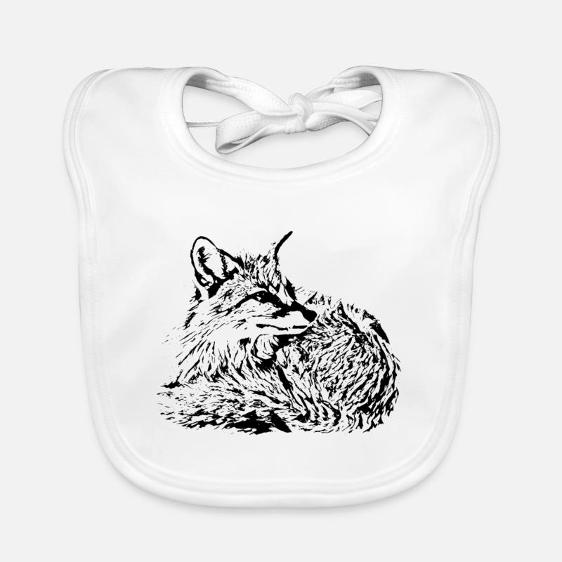 Fox Organic Baby Bibs