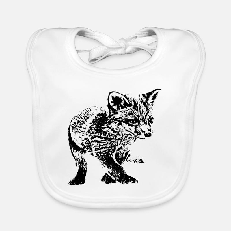 Fox Organic Baby Bibs
