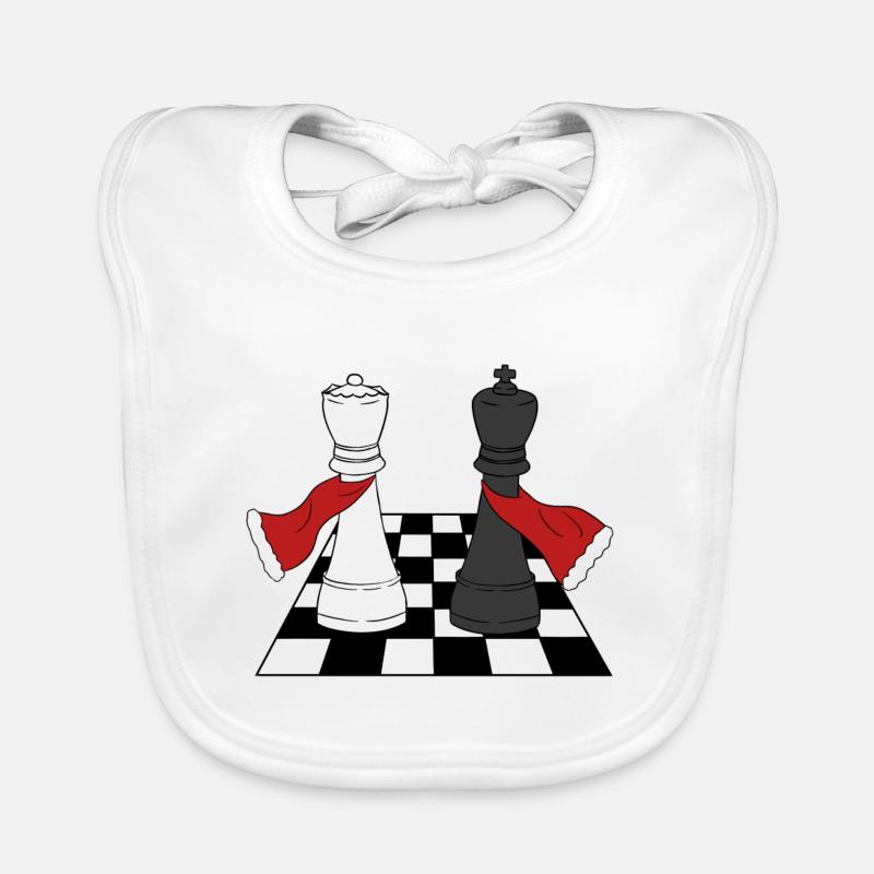 Schach Baby Bio-Lätzchen