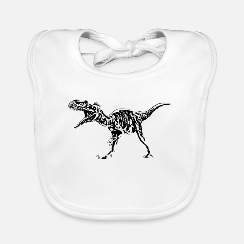 Allosaurus Organic Baby Bibs