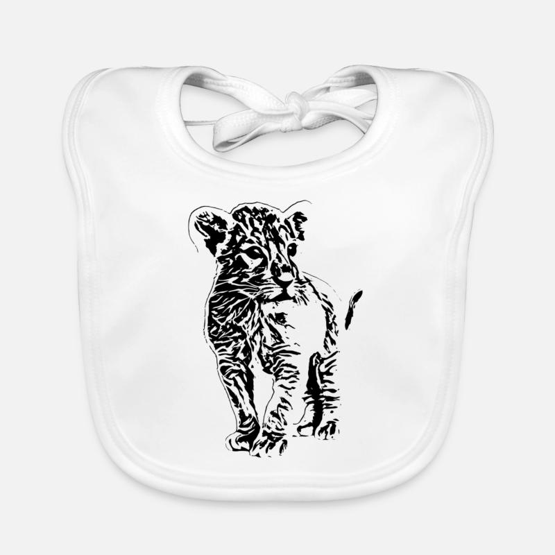 lion Organic Baby Bibs