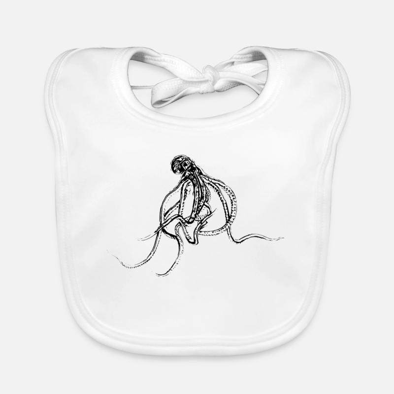 Octopus Baby Bio-Lätzchen