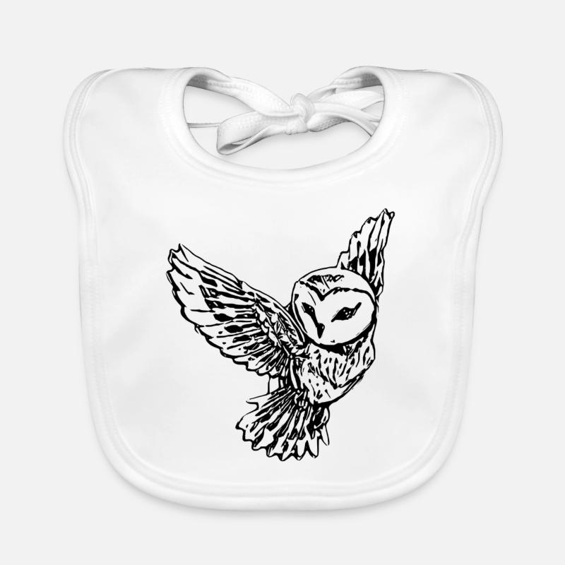 owl Organic Baby Bibs