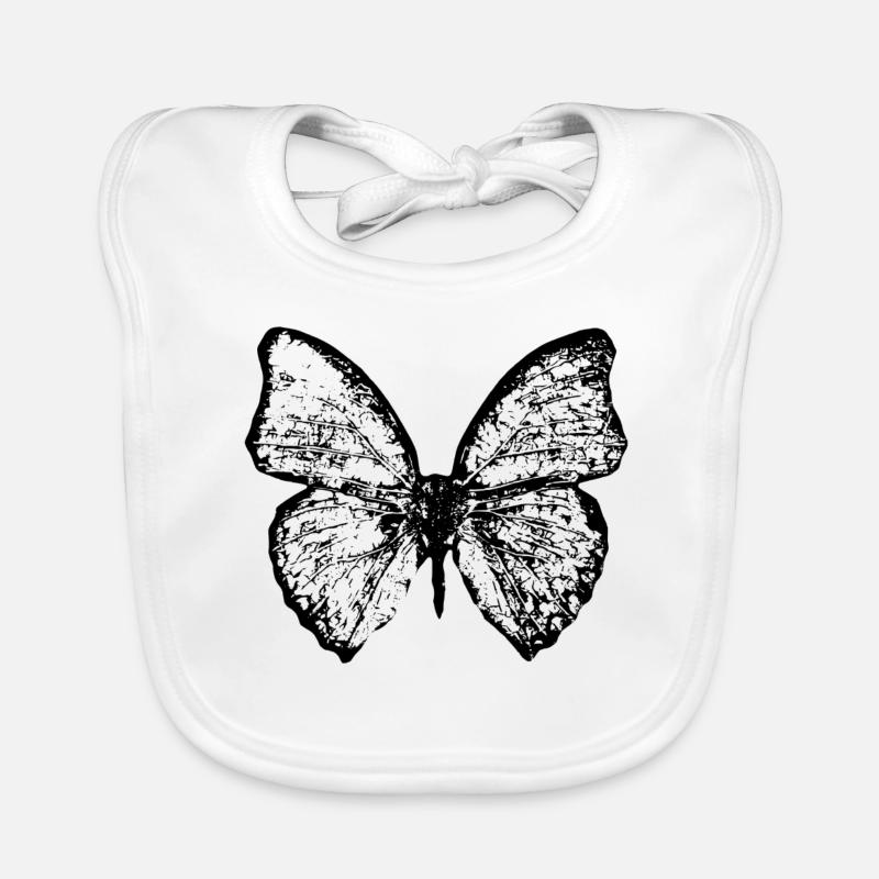 butterfly Organic Baby Bibs