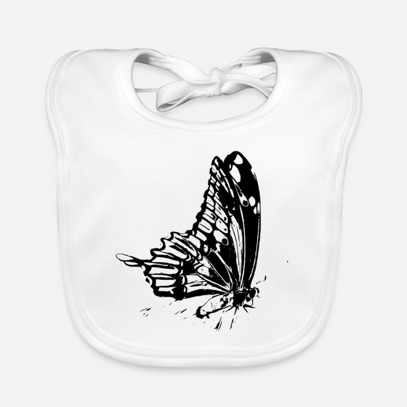 butterfly Organic Baby Bibs