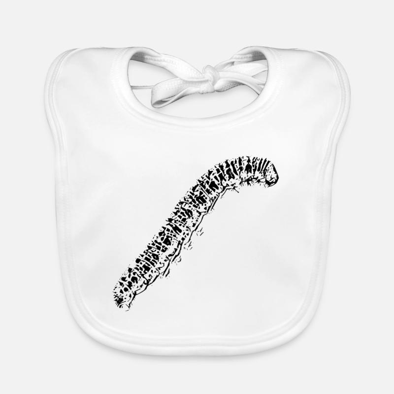 Caterpillar Organic Baby Bibs