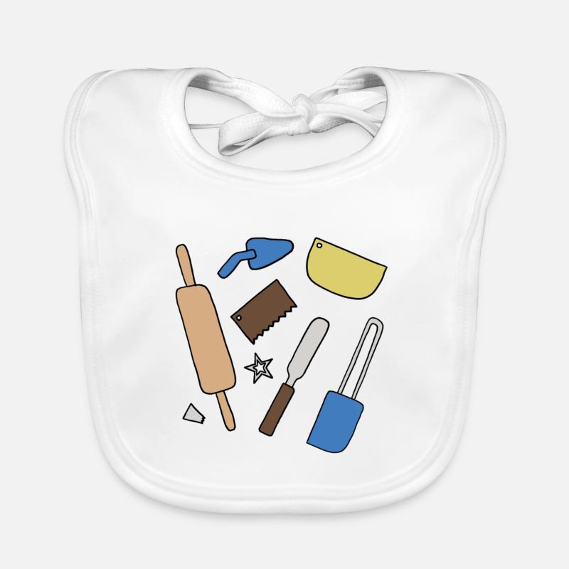 confectioner Organic Baby Bibs