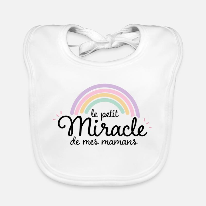 Le Petit Miracle de mes mamans Bavoir bio Bébé