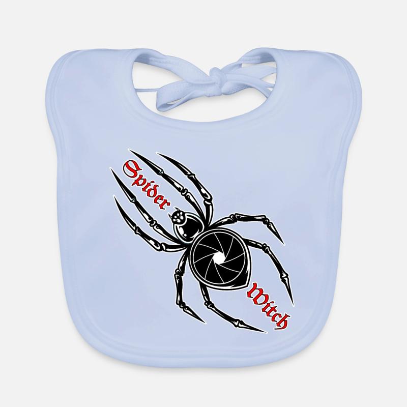 Spiderwitch Lens Baby Bio-Lätzchen