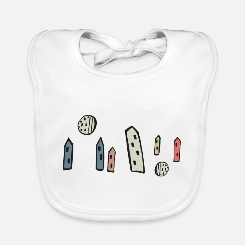 Downtown Organic Baby Bibs