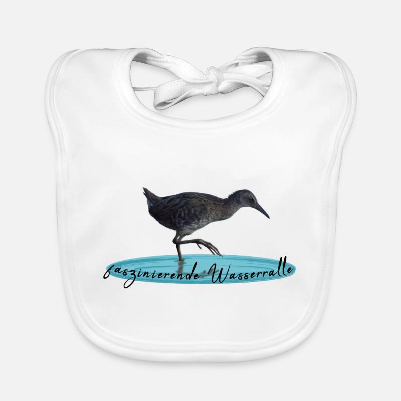 Water Rail Rail Organic Baby Bibs