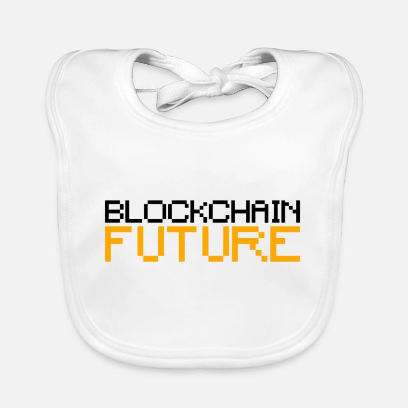 Blockchain Futur Bitcoin Bavoir bio Bébé