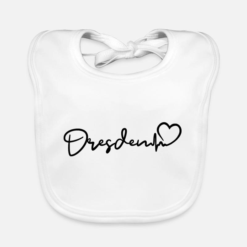 Dresden heartbeat Dresden Organic Baby Bibs