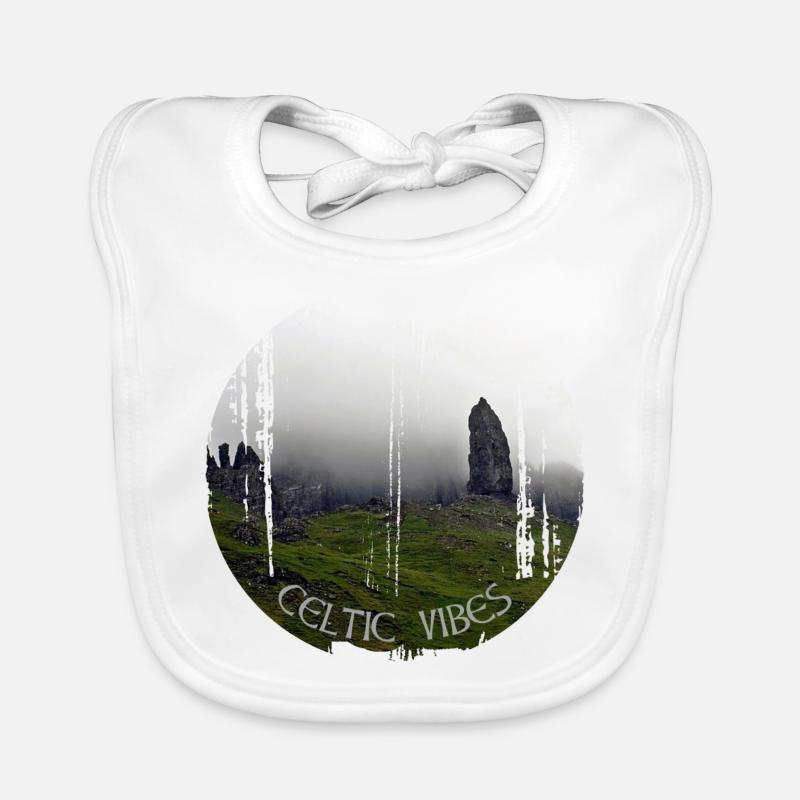 celts 2 Organic Baby Bibs