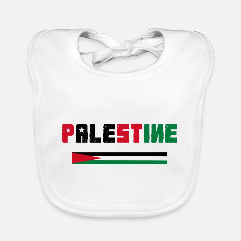 Palestine Organic Baby Bibs