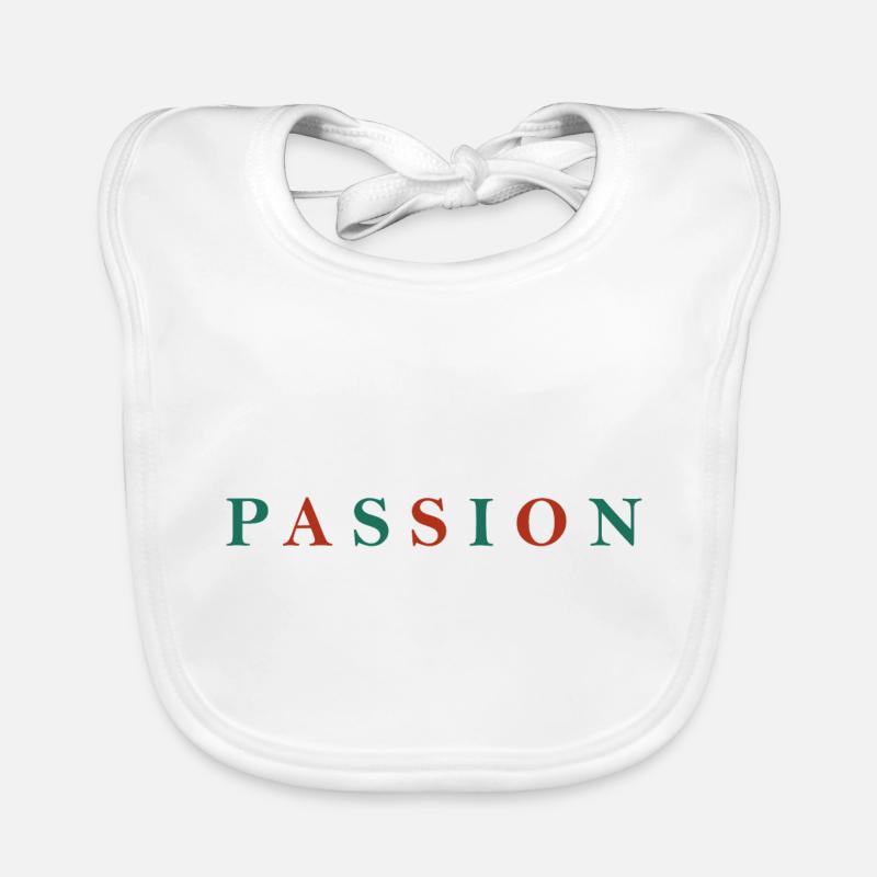 Passion Grafik Baby Bio-Lätzchen