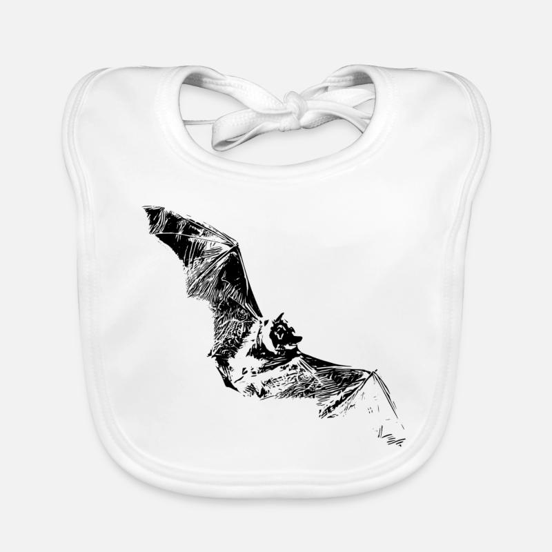 Fledermaus Baby Bio-Lätzchen