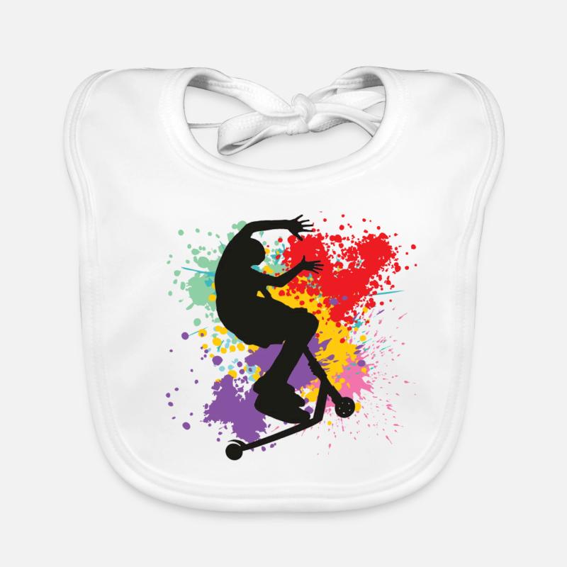 freestyle scooter Organic Baby Bibs
