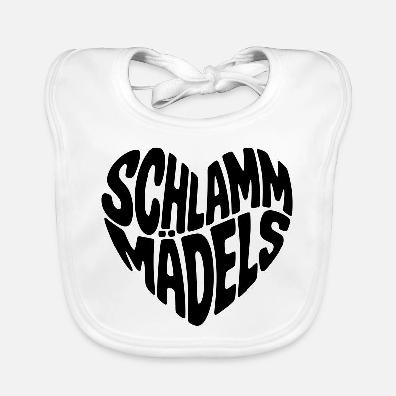 Schlamm Mädels Baby Bio-Lätzchen