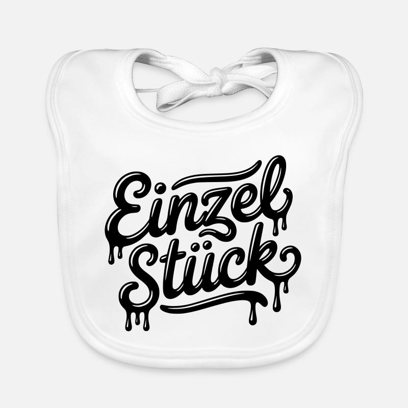 Einzelstück Baby Bio-Lätzchen