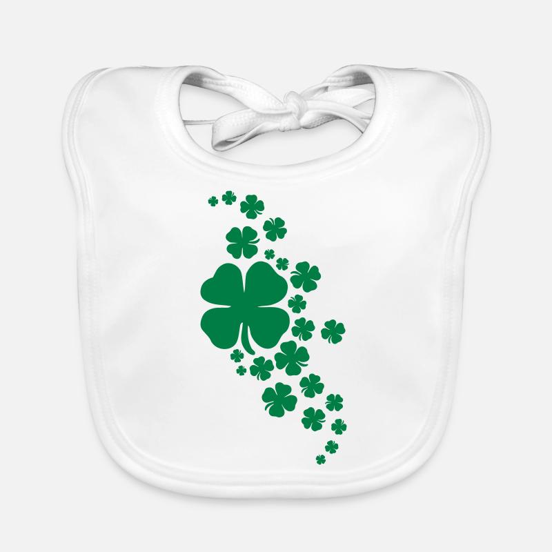 thème de la Journée Kleblatt de trèfles Saint-Patrick Bavoir bio Bébé