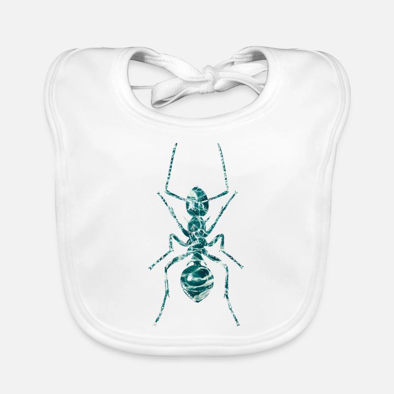 Fourmi Bavoir bio Bébé