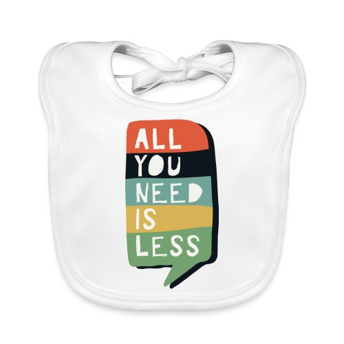 all you need is less - Bio-slabbetje voor baby's
