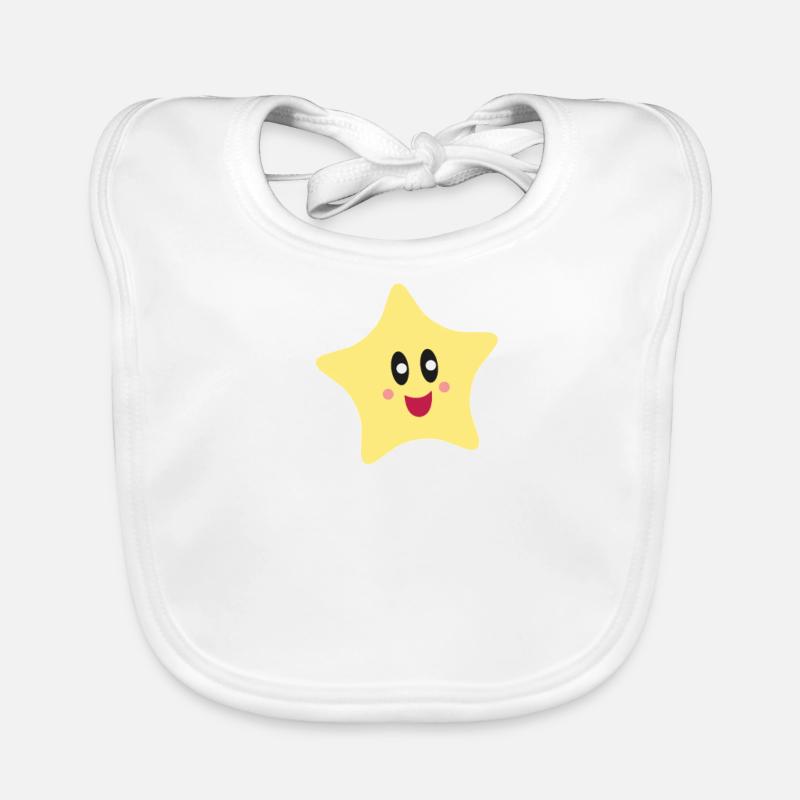 Étoile: Super star Bavoir bio Bébé