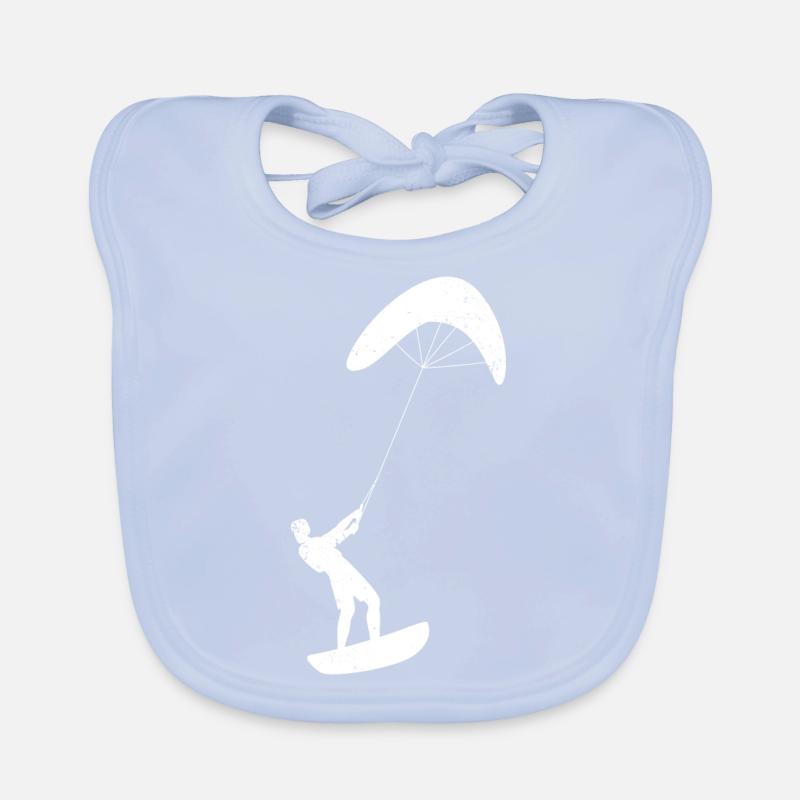Kitesurfing Organic Baby Bibs