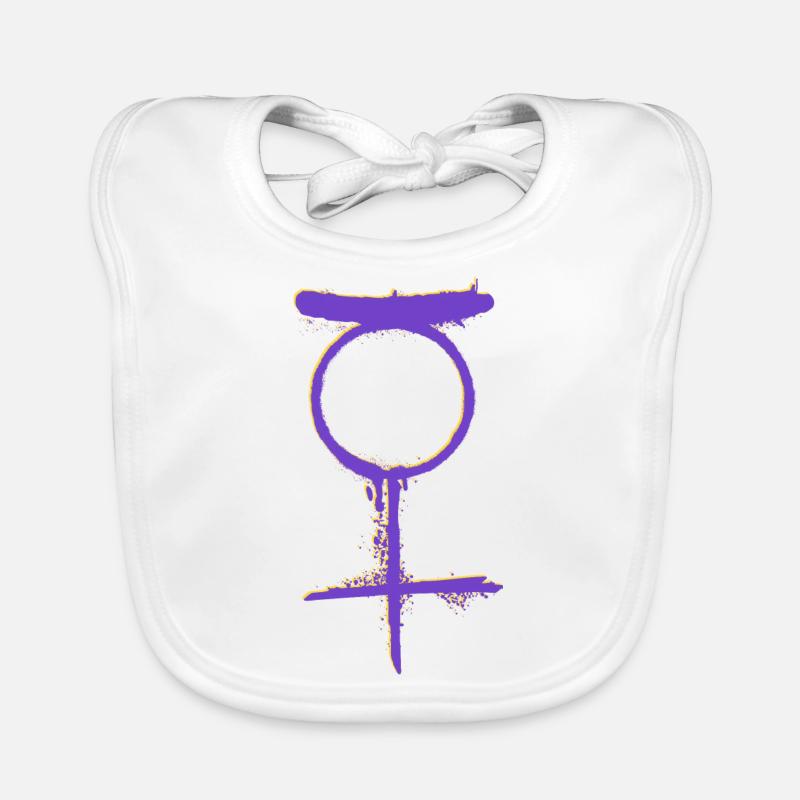 NON BINÄR Status Baby Bio-Lätzchen