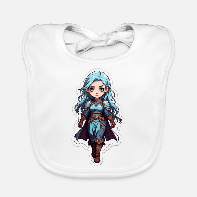 Dungeons & Dragon Magierin Baby Bio-Lätzchen