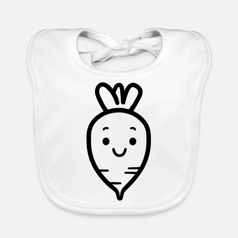 Carota Bavaglino ecologico per neonato