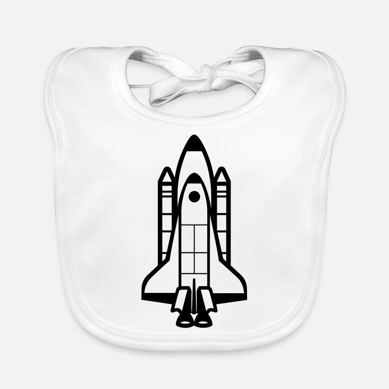 Fusée Bavoir bio Bébé