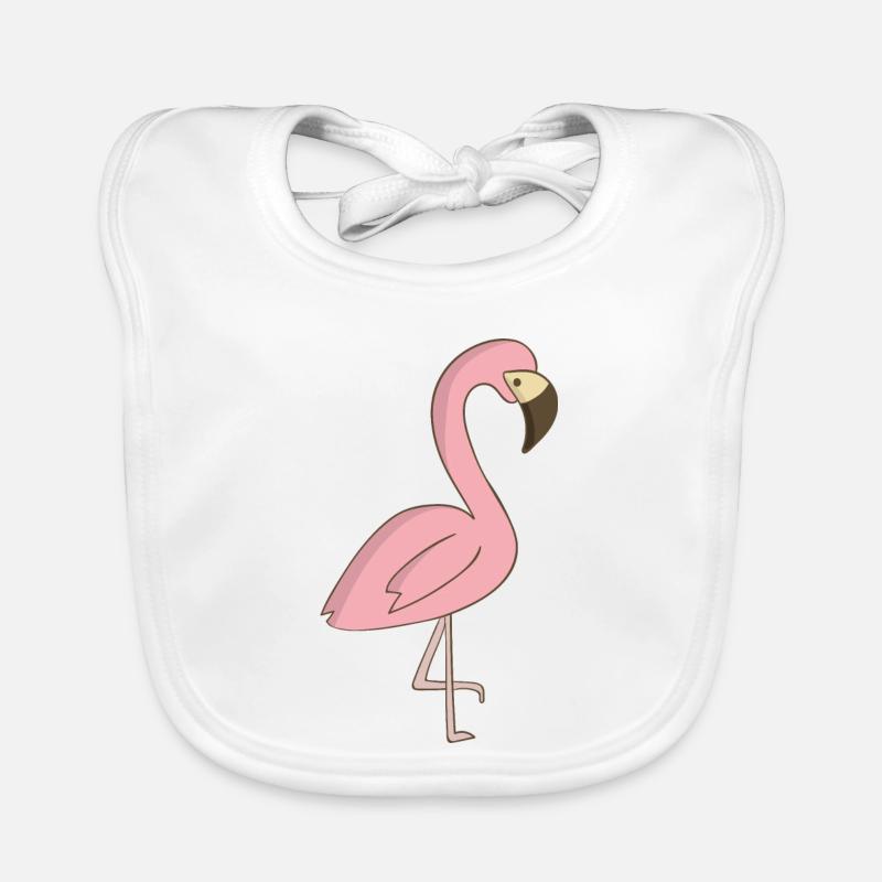 Flamingo Bavoir bio Bébé