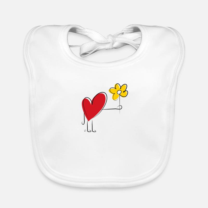 Gib dir Liebe Baby Bio-Lätzchen