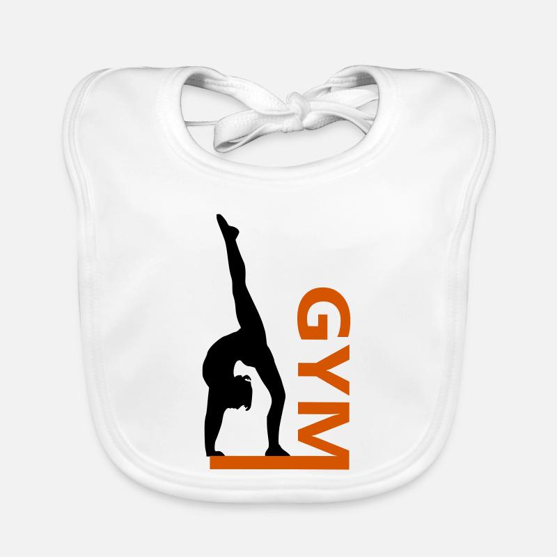 Gymnastik Baby Bio-Lätzchen