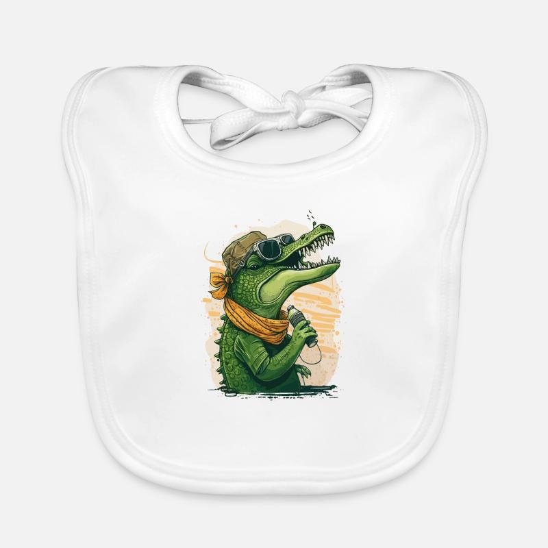 Croc Harmoniciste Bavoir bio Bébé