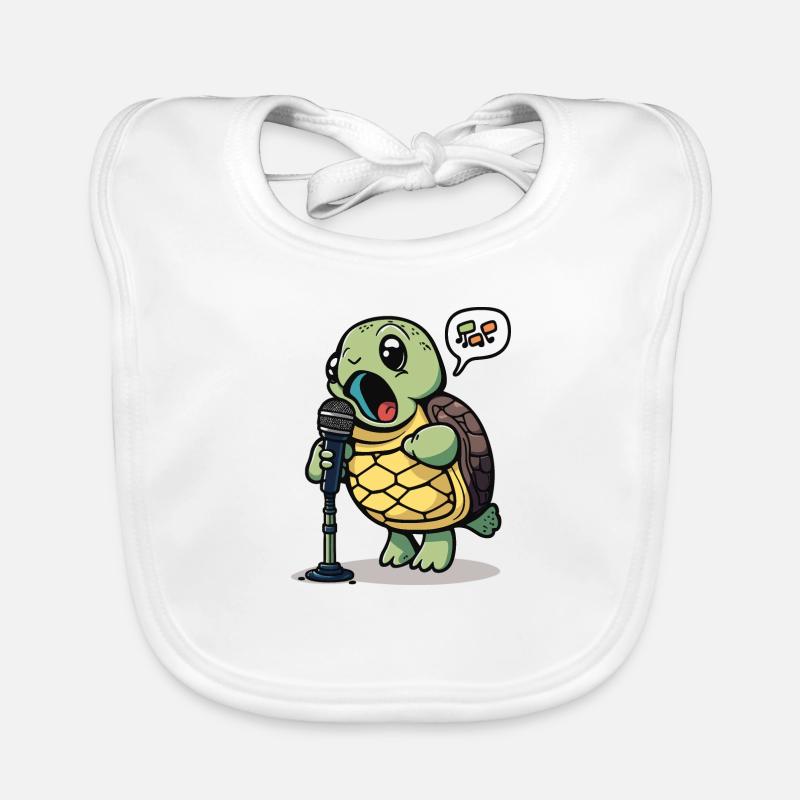 Tortue Jokester Bavoir bio Bébé