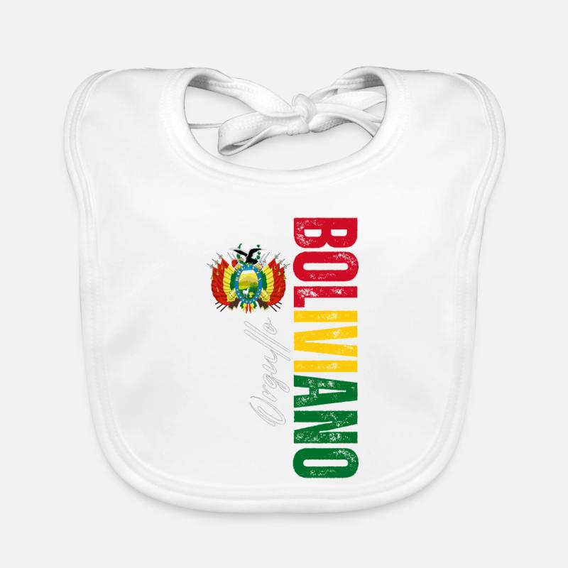 Orgueil bolivienne, conception verticale Bavoir bio Bébé