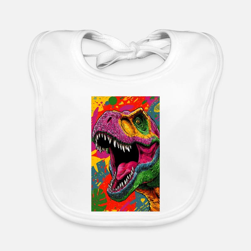 dinosaur Organic Baby Bibs