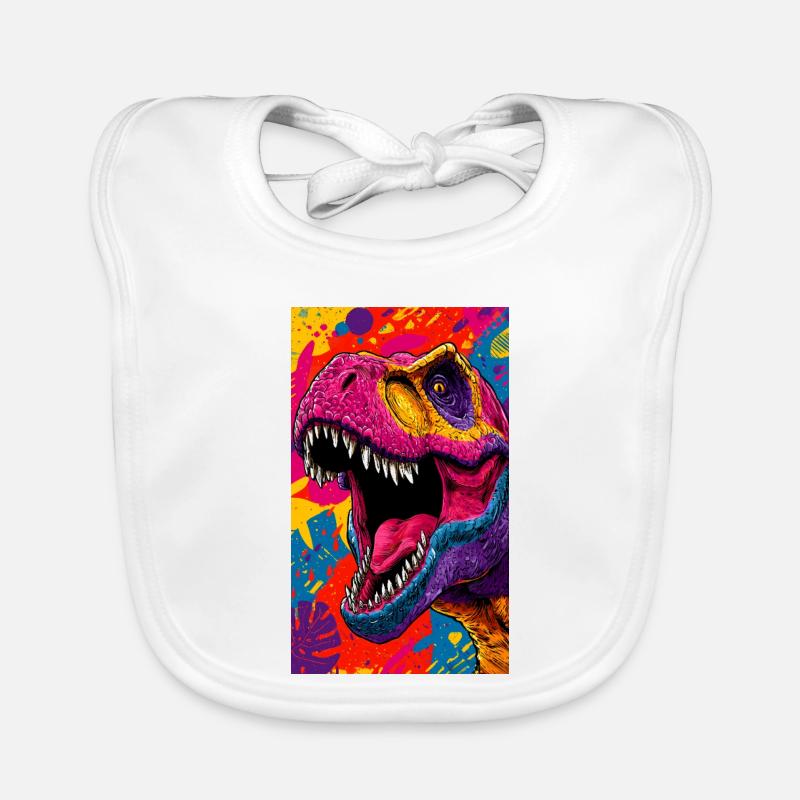 dinosaur Organic Baby Bibs