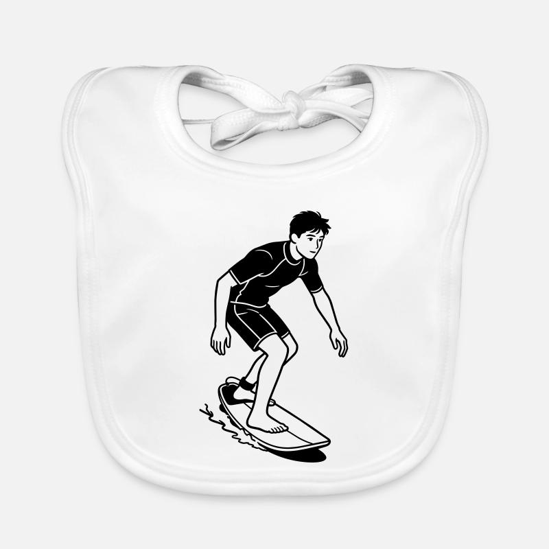 Skimboard Bavoir bio Bébé