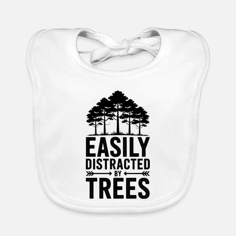 Tree Sayings Tree Funny Trees Gift Organic Baby Bibs