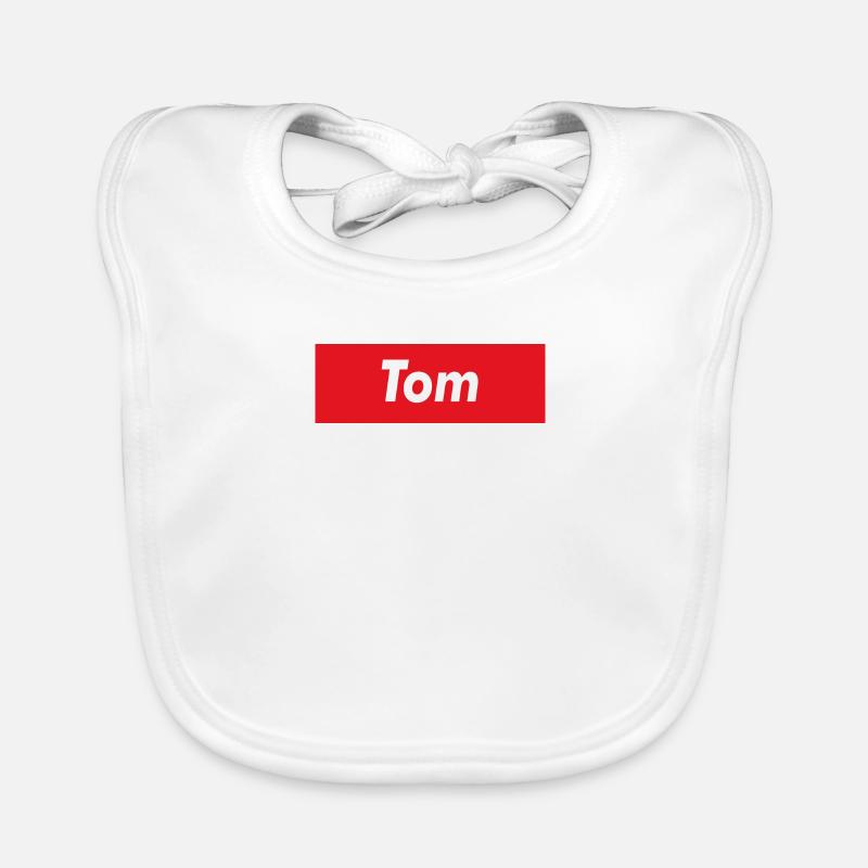Tom red band Organic Baby Bibs