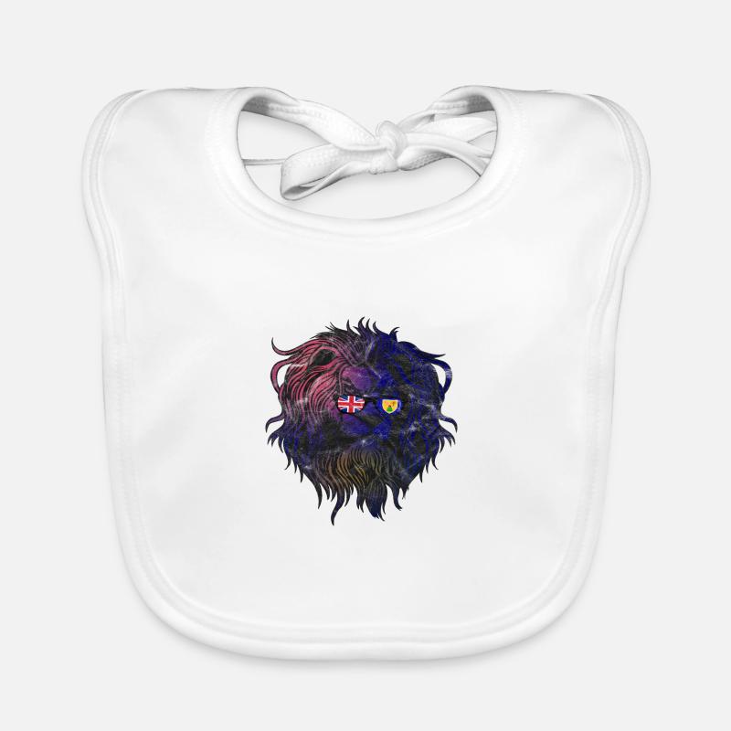 Turks and Caicos Islands Organic Baby Bibs
