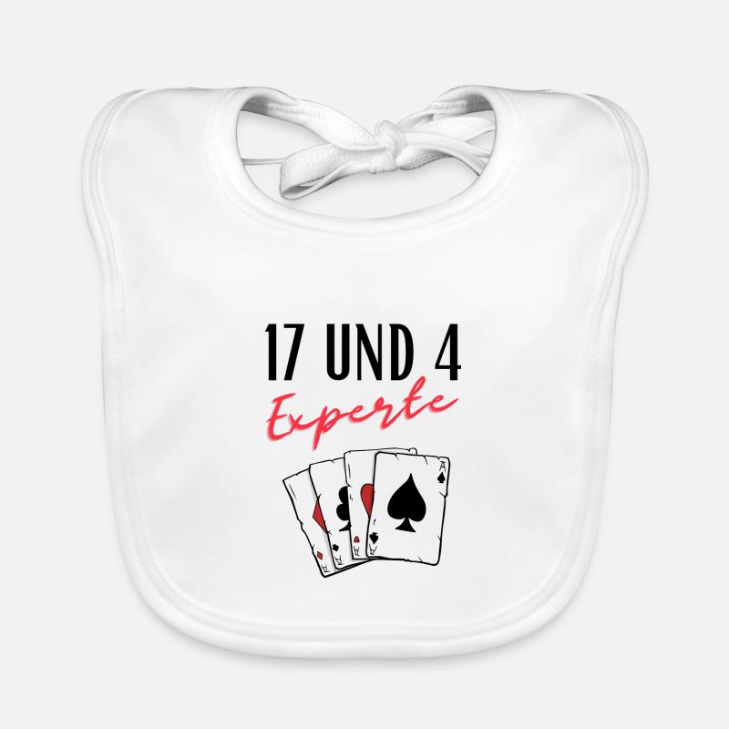 17 und 4 Experte Baby Bio-Lätzchen