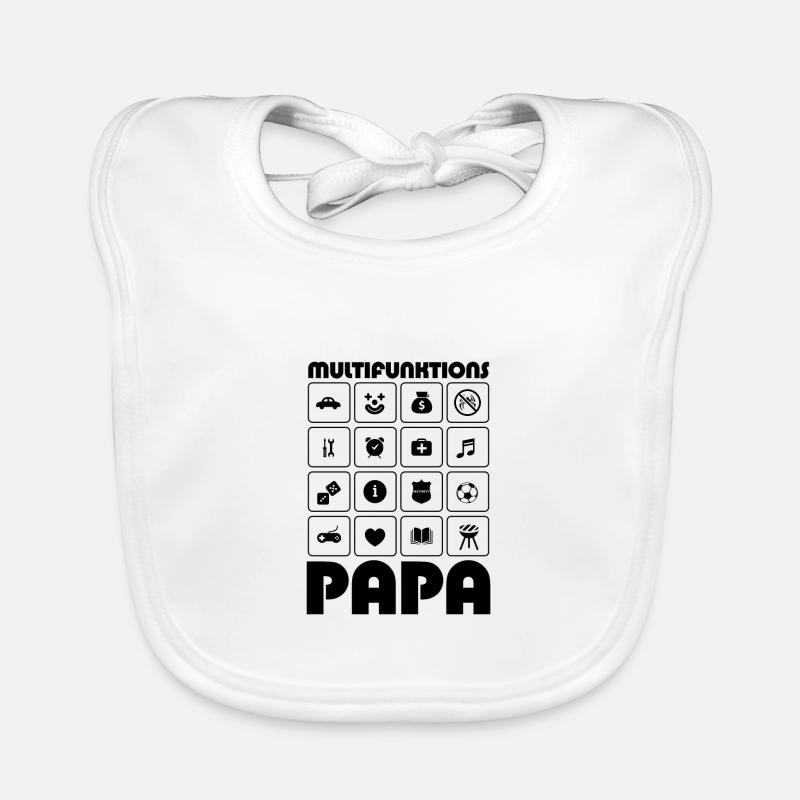 Multifunktions Papa Vatertag Geschenk Baby Bio-Lätzchen