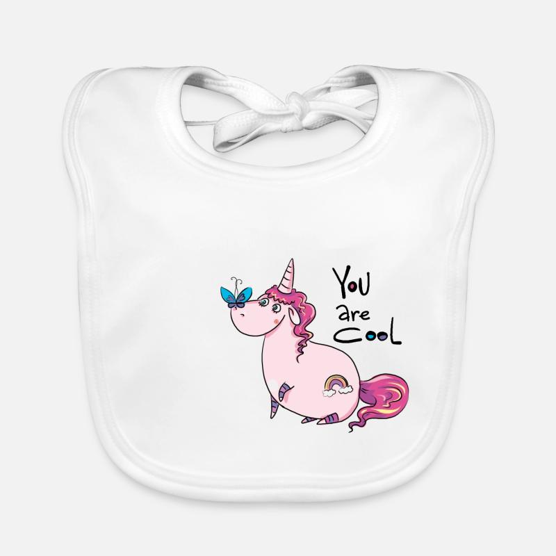 licorne Bavoir bio Bébé