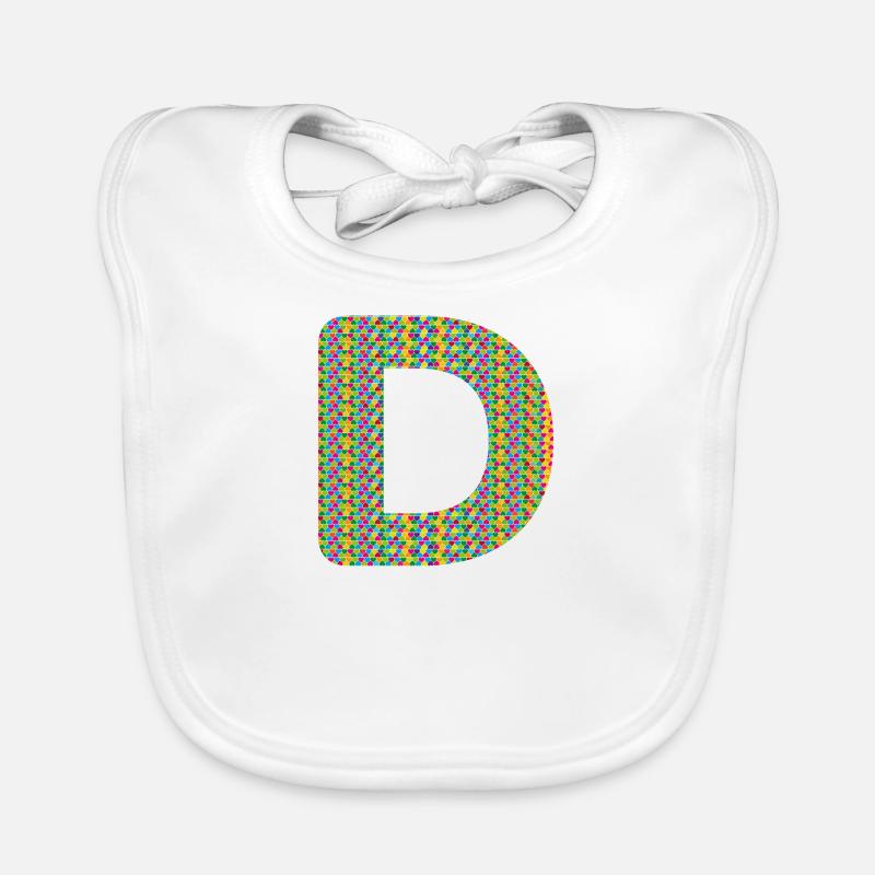 Coeur coloré D Design - Unique et élégant ! Bavoir bio Bébé