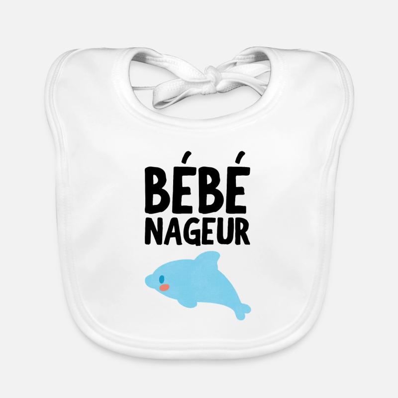Bébé nageur Bavoir bio Bébé